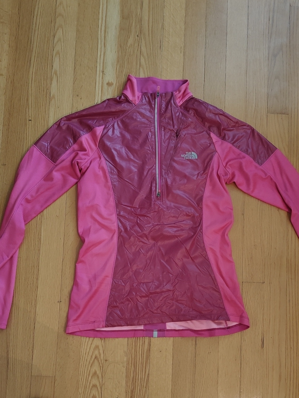 The North Face Women's Pink Half-Zip Ski Pullover